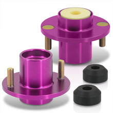 Load image into Gallery viewer, Acura Integra 1990-2001 / Honda Civic 1988-2000 / CRX 1988-1991 / Del Sol 1993-1997 Coilover Top Hats Purple (Left & Right)