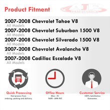 Load image into Gallery viewer, Chevrolet Silverado 1500 2007-2008 / Avalanche 2007-2008 / Suburban 2500 2007-2008 / Tahoe 2007-2008 / Cadillac Escalade 2007-2008 / GMC Sierra 1500 2007-2008 / Yukon XL 2007-2008 4.8L 5.3L 6.0L V8 Cold Air Intake Polished + Heat Shield
