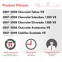 Load image into Gallery viewer, Chevrolet Silverado 1500 2007-2008 / Avalanche 2007-2008 / Suburban 2500 2007-2008 / Tahoe 2007-2008 / Cadillac Escalade 2007-2008 / GMC Sierra 1500 2007-2008 / Yukon XL 2007-2008 4.8L 5.3L 6.0L V8 Cold Air Intake Polished + Heat Shield