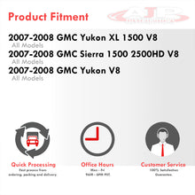 Load image into Gallery viewer, Chevrolet Silverado 1500 2007-2008 / Avalanche 2007-2008 / Suburban 2500 2007-2008 / Tahoe 2007-2008 / Cadillac Escalade 2007-2008 / GMC Sierra 1500 2007-2008 / Yukon XL 2007-2008 4.8L 5.3L 6.0L V8 Cold Air Intake Polished + Heat Shield