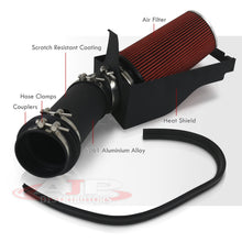 Load image into Gallery viewer, Ford F250 F350 F450 F550 Super Duty 1999-2003 / Excursuion 1999-2003 7.3L V8 Cold Air Intake Black + Heat Shield