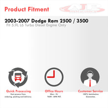 Load image into Gallery viewer, Dodge Ram 2500 3500 5.9L 2003-2007 Cold Air Intake Polished + Heat Shield