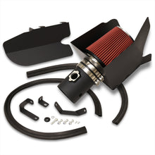 Load image into Gallery viewer, Ford F250 F350 F450 F550 Super Duty V8 6.4L 2008-2010 Cold Air Intake Black + Heat Shield