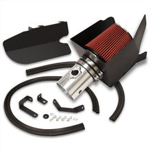 Load image into Gallery viewer, Ford F250 F350 F450 F550 Super Duty V8 6.4L 2008-2010 Cold Air Intake Polished + Heat Shield
