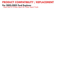 Load image into Gallery viewer, Ford Explorer 2002-2005 LED Tail Lights Chrome Housing Red Smoke Len