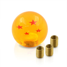 Load image into Gallery viewer, Universal M8 M10 M12 4 Star Dragon Ball Z Shift Knob Amber