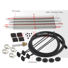 Load image into Gallery viewer, Universal Oil / Transmission / Power Steering Cooler Kit 8.75&quot; x 5&quot; x 0.75&quot;
