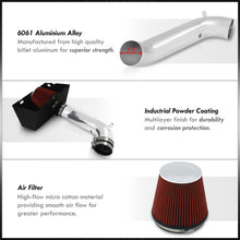 Load image into Gallery viewer, Dodge Ram 1500 2500 3500 4.7L 5.7L V8 2002-2008 Cold Air Intake Polished + Heat Shield