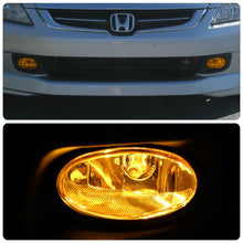 Load image into Gallery viewer, Honda Accord 4DR 2003-2005 Front Fog Lights Amber Len (Includes Switch & Wiring Harness)