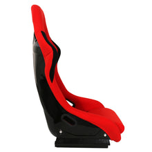 Load image into Gallery viewer, Universal SPG Style Bucket Racing Seats + Sliders Red Cloth