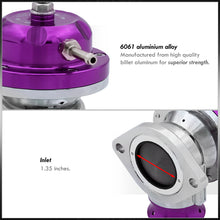 Load image into Gallery viewer, Universal Type S / RS Style Blow Off Valve Purple Top Purple Lip
