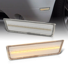 Load image into Gallery viewer, Dodge Challenger 2008-2014 Amber LED Front Side Marker Lights Clear Len