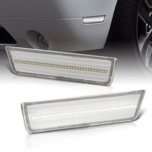 Load image into Gallery viewer, Dodge Challenger 2008-2014 White LED Front Side Marker Lights Clear Len