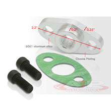 Load image into Gallery viewer, Universal T3 / T4 1/4" NPT Turbo Oil Feed Line Flange