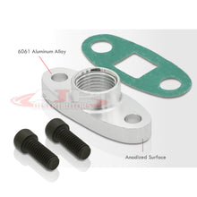 Load image into Gallery viewer, Universal T3 / T4 1/2 NPT Turbo Oil Feed Line Flange