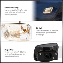 Load image into Gallery viewer, Chevrolet Trailblazer 2002-2009 Front Fog Lights Clear Len (No Switch & Wiring Harness)
