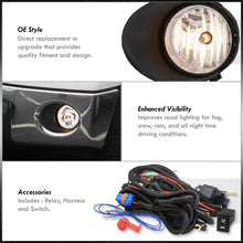 Load image into Gallery viewer, Toyota Tundra 2007-2012 Front Fog Lights Clear Len (Includes Switch & Wiring Harness)