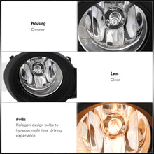 Load image into Gallery viewer, Toyota Highlander 2008-2010 Front Fog Lights Clear Len (Includes Switch & Wiring Harness)