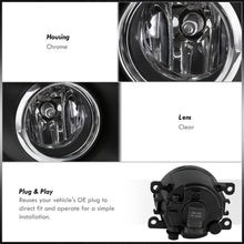 Load image into Gallery viewer, Ford Fiesta 2014-2019 Front Fog Lights Clear Len (Includes Switch & Wiring Harness)