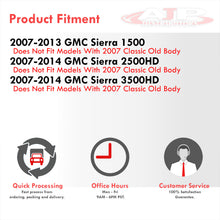 Load image into Gallery viewer, GMC Sierra 2007-2013 Front Fog Lights Clear Len (Includes Switch & Wiring Harness)