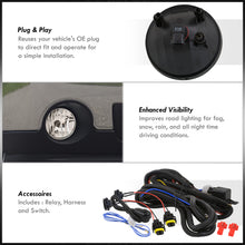 Load image into Gallery viewer, GMC Sierra 2007-2013 Front Fog Lights Clear Len (Includes Switch & Wiring Harness)