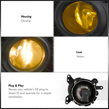 Load image into Gallery viewer, Mitsubishi Lancer 2008-2015 Front Fog Lights Yellow Len (Includes Switch & Wiring Harness)