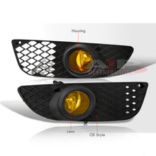 Load image into Gallery viewer, Mitsubishi Lancer 2008-2015 Front Fog Lights Yellow Len (Includes Switch & Wiring Harness)