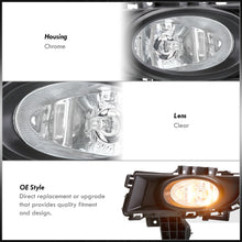 Load image into Gallery viewer, Mazda 3 4DR 2007-2009 Front Fog Lights Clear Len (Includes Switch & Wiring Harness)
