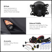 Load image into Gallery viewer, Scion FRS 2012-2016 Front Fog Lights Clear Len (Includes Switch & Wiring Harness)