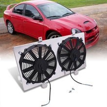 Load image into Gallery viewer, Dodge Neon SRT-4 2003-2005 Aluminum Radiator Dual Fan Shroud