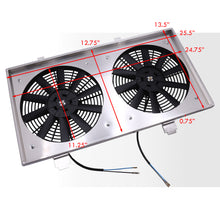 Load image into Gallery viewer, Dodge Neon SRT-4 2003-2005 Aluminum Radiator Dual Fan Shroud