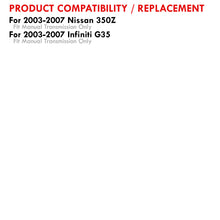 Load image into Gallery viewer, Infiniti G35 2003-2007 / Nissan 350Z 2003-2007 M/T Aluminum Radiator Dual Fan Shroud