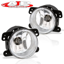 Load image into Gallery viewer, Jeep Wrangler 2007-2018 Front Fog Lights Clear Len (Includes Switch & Wiring Harness)