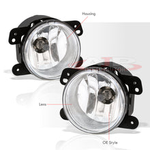 Load image into Gallery viewer, Jeep Wrangler 2007-2018 Front Fog Lights Clear Len (Includes Switch & Wiring Harness)