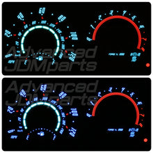 Load image into Gallery viewer, Scion xA 03-07 with Tachometer Reverse Indiglo Gauge