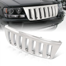 Load image into Gallery viewer, Jeep Grand Cherokee 1999-2004 Vertical Style Front Grille Chrome