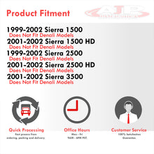 Load image into Gallery viewer, GMC Sierra 1500 1999-2002 Front Fog Lights Clear Len (No Switch & Wiring Harness)