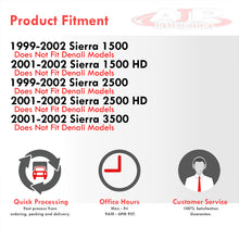 Load image into Gallery viewer, GMC Sierra 1500 1999-2002 Front Fog Lights Smoked Len (No Switch & Wiring Harness)