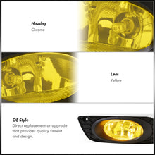 Load image into Gallery viewer, Honda Civic 4DR 2012 Front Fog Lights Yellow Len (Includes Switch & Wiring Harness)