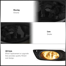 Load image into Gallery viewer, Honda Civic 4DR 2012 Front Fog Lights Smoked Len (Includes Switch & Wiring Harness)