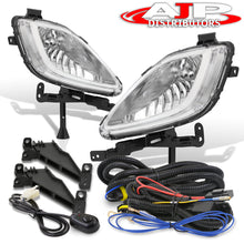 Load image into Gallery viewer, Hyundai Elantra 2011-2013 Front Fog Lights Clear Len (Includes Switch & Wiring Harness)