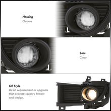 Load image into Gallery viewer, Mitsubishi Lancer Ralliart 2004-2006 Front Fog Lights Clear Len (Includes Switch & Wiring Harness)