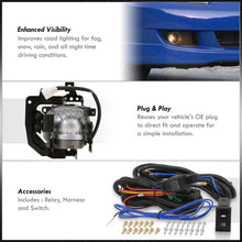 Load image into Gallery viewer, Mitsubishi Lancer Ralliart 2004-2006 Front Fog Lights Smoked Len (Includes Switch & Wiring Harness)