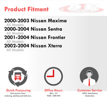 Load image into Gallery viewer, Nissan Frontier 2001-2004 / Maxima 2000-2003 / Sentra 2000-2004 / Xterra 2002-2004 Front Fog Lights Clear Len (Includes Switch & Wiring Harness)