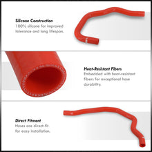 Load image into Gallery viewer, Honda S2000 2000-2009 Silicone Radiator Hoses Red