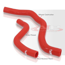 Load image into Gallery viewer, Mitsubishi Lancer EVO 4G63 2001-2007 Silicone Radiator Hoses Red