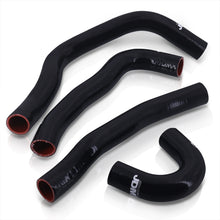 Load image into Gallery viewer, Mitsubishi Lancer EVO X 2008-2015 Silicone Radiator Hoses Black