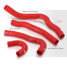Load image into Gallery viewer, Mitsubishi Lancer EVO X 2008-2015 Silicone Radiator Hoses Red