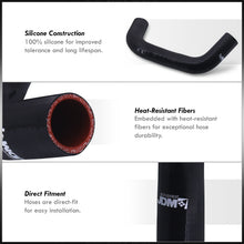 Load image into Gallery viewer, Mazda 6 2.0L 2002-2008 Silicone Radiator Hoses Black