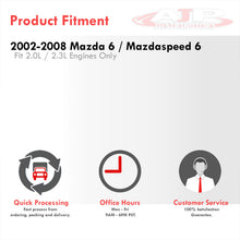 Load image into Gallery viewer, Mazda 6 2.0L 2002-2008 Silicone Radiator Hoses Black